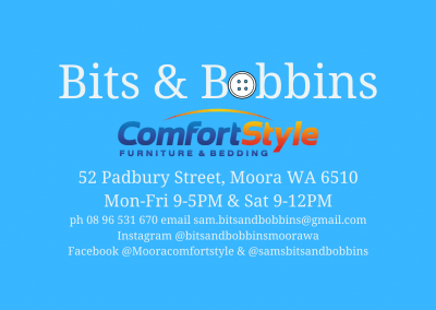Bits & Bobbins | ComfortStyle Furniture & Bedding Moora