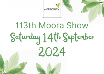 Moora Show by Central Midlands Agricultural Society Inc
