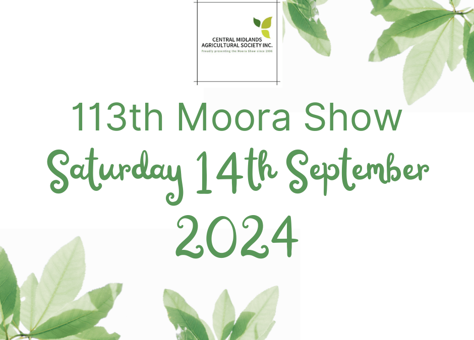 Moora Show by Central Midlands Agricultural Society Inc